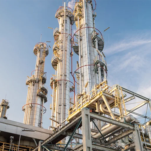 Crude Oil Fractionation Columns